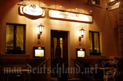 ギリシャレストラン「Gasthaus zur Krone Griech」
