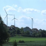 ドイツの風車（風力発電機）