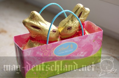 リンツのオスターハゼ、ウサギ型チョコレート