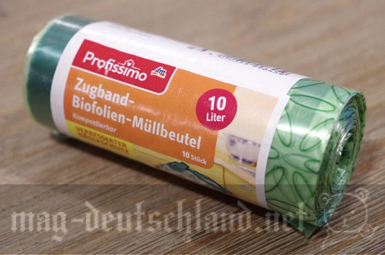 ドイツの生ゴミ用のビニール袋「BIO-MÜLLBEUTEL」